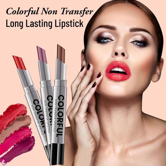 Помада Fashion Colour Colorful Non Transfer Lipstick 2.6 г | Водостойкая и стойкая | Доступна в 12 оттенках | (301- СВЕТЛО-КОРАЛЛОВЫЙ, 2.6)