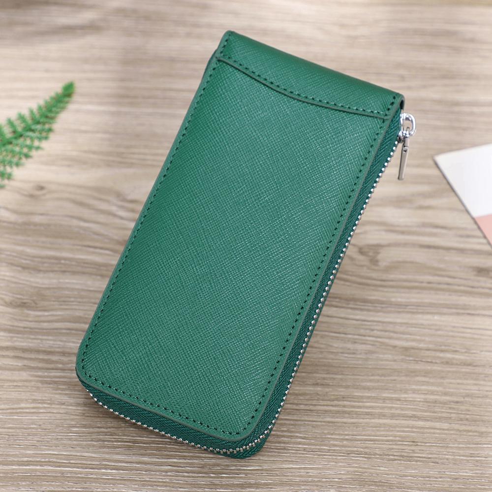 Чехол для часов ручной работы из натуральной кожи для женщин, один ящик для хранения часов на молнии, мужской дорожный дисплей для часов, чехол для часов