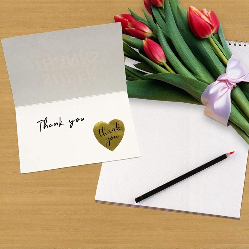 500pc Thank You for Your order Stickers for kids Gold Seal Label You've Got Great Taste Stationery Sticker Pretty things inside