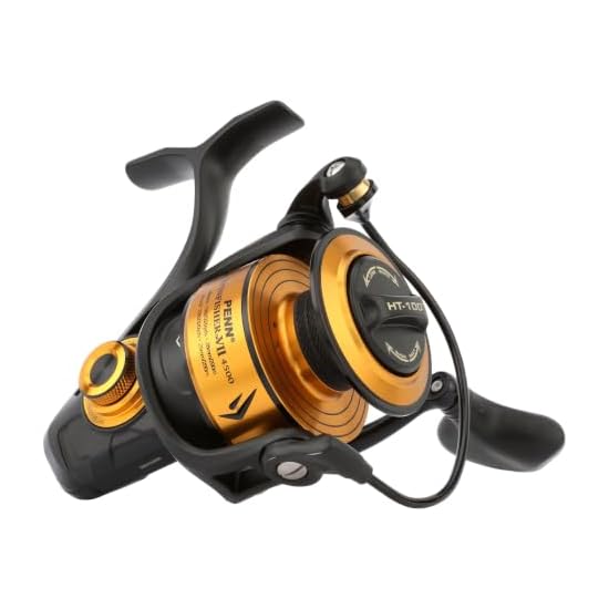 PENN Spinfisher VII 4500 Saltwater Spinning Reel, Right/Left Handle Position, IPX5 Sealed, HT-100 Fr