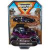 Official Monster Jam 1:64 Scale Diecast Monster Trucks and Race Cars Series 4 Mohawk Warrior, Purple 2-Pack
