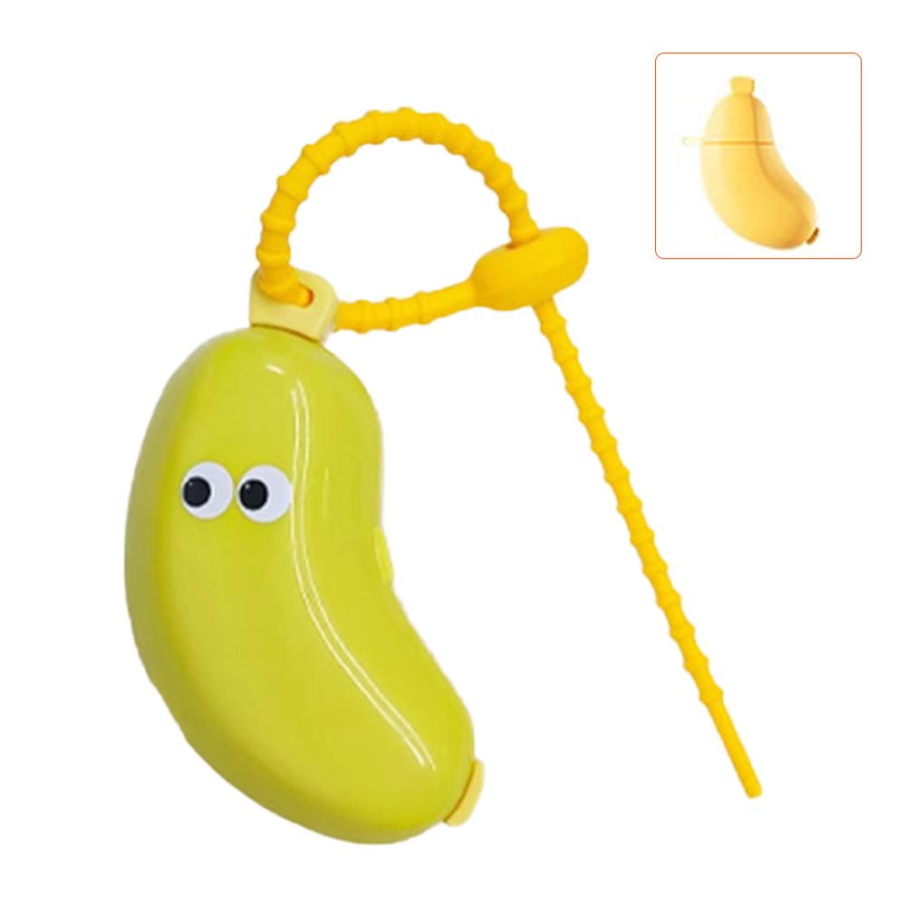 Wholesale Portable Toothbrush Holder Must-have Travel Toothbrush Protective Cap Cute Banana Hiking Camping Brush Cap Case