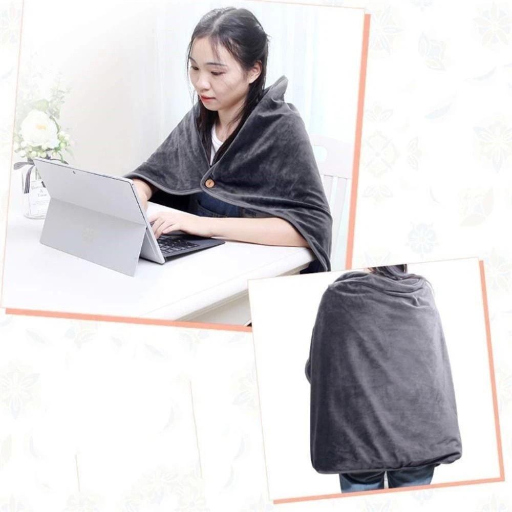 USB Electric Heated Blanket Quick Heating Heating Blanket Portable Knee Pads Winter Supplies