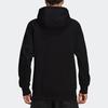 Adidas Мужская куртка с капюшоном на молнии во всю длину X by O, черная DH3382