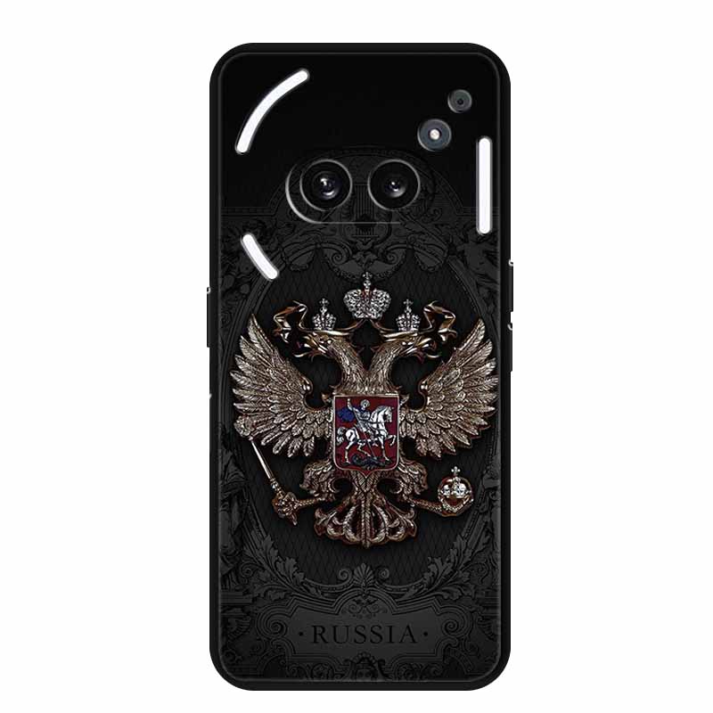 Чехол для Nothing Phone 2A 2 A Модный принт Черный силикон Мягкая задняя крышка Чехол для Nothing Phone 2a Чехол Phone2A Сумка 6.7"