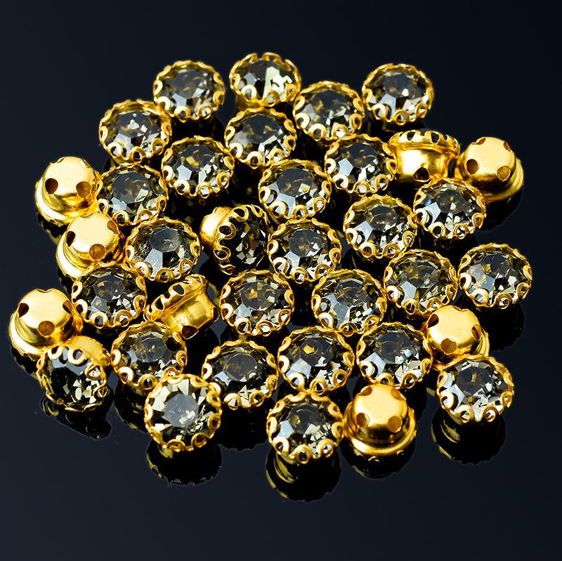 «Красочные хрустальные стеклянные коготь бриллиантовое кружево свадебное платье ювелирные аксессуары своими руками»