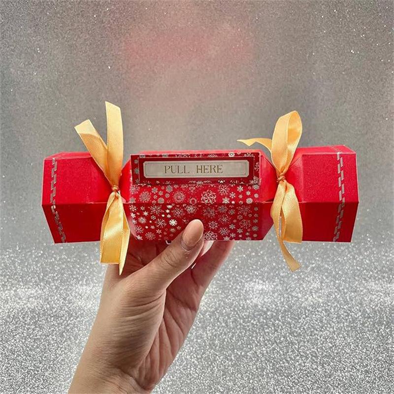 Денежный держатель для денег, рождественские подарочные коробки для денег, Счастливого рождественского сюрприза, уникальный футляр для денег для праздничной вечеринки