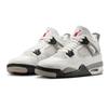 Кроссовки Air Jordan 4 Retro OG GS White Cement 2025 Kids Tech-Grey Black Fire-Red IB4171-100