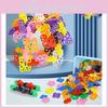 Snowflake Geometric Kids Construction Blocks For Learning Handeye Coordination