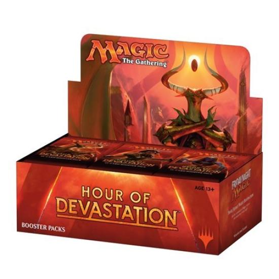 The Gathering английская версия Hour of Devastation Booster Pack BOX Magic 36-pack