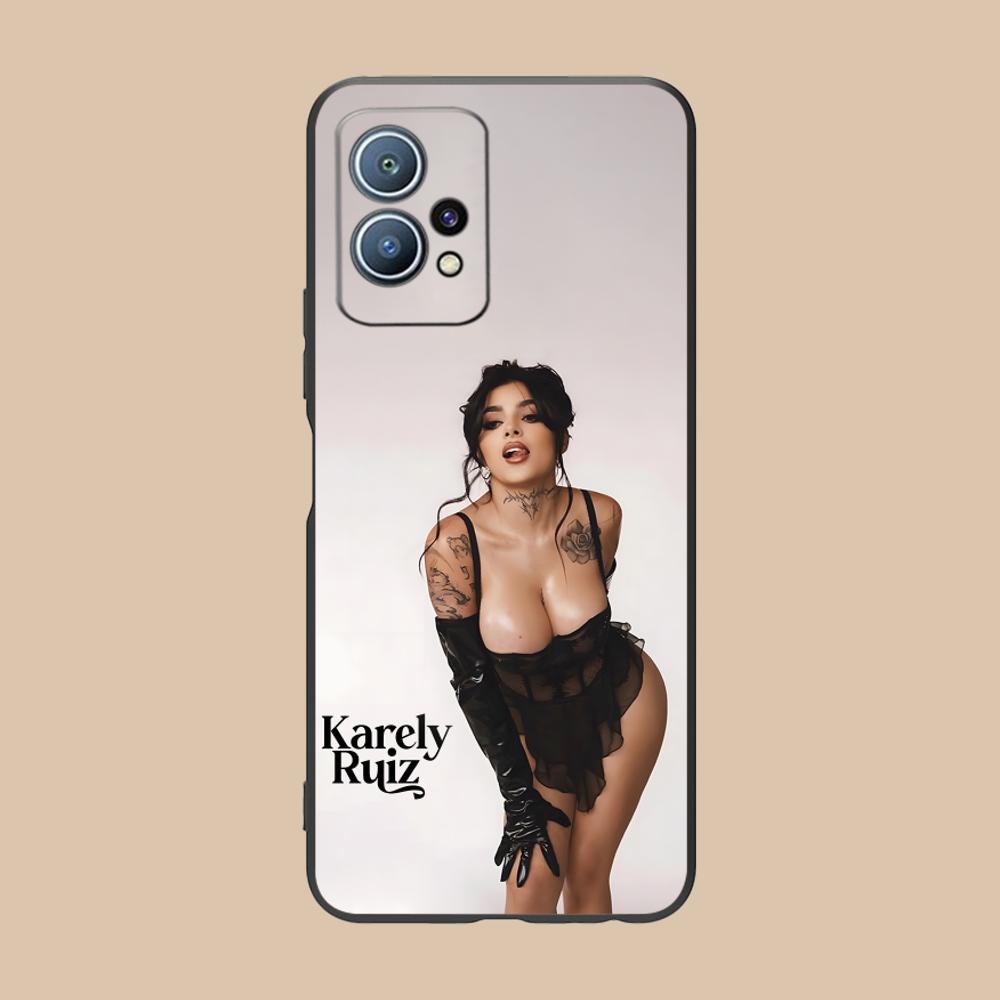 Karely Ruiz Матовый ТПУ Чехол для Мобильного Телефона для Huawei P60 P50 P40 Прочный Ударопрочный Чехол*Легкий Защитный ЧехолЧехол с Цветной Печатью