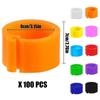 100pcs Bird Foot Rings Plastic Pigeon Identification Ring 8mm Bird Foot Rings For Identification