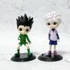 15см HUNTER X HUNTER Фигурки ПВХ Модель Аниме Периферия Killua Zoldyck GON FREECSS Коллекционная Модель Настольное Украшение Подарок