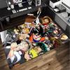 Goku Anime Office Rug Chair Mat, Game Carpet, Suitable for Front Door, Bedroom, Living Room, Desk, Holiday Gift
