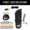 DRL For Mazda CX-50 CX50   LED Daytime Running Light Car Fog Dynamic Turn Signal Lamps White Yellow Blue Car Acssories