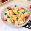8Pcs/12Pcs Fruit Picks Food Grade BPA Free Non-Slip Smooth Edge Adorable Appearance Decorative Plastic Kids