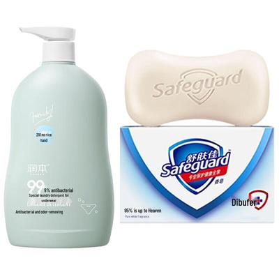 Набор мыла Safeguard Pure White и стирального порошка для нижнего белья