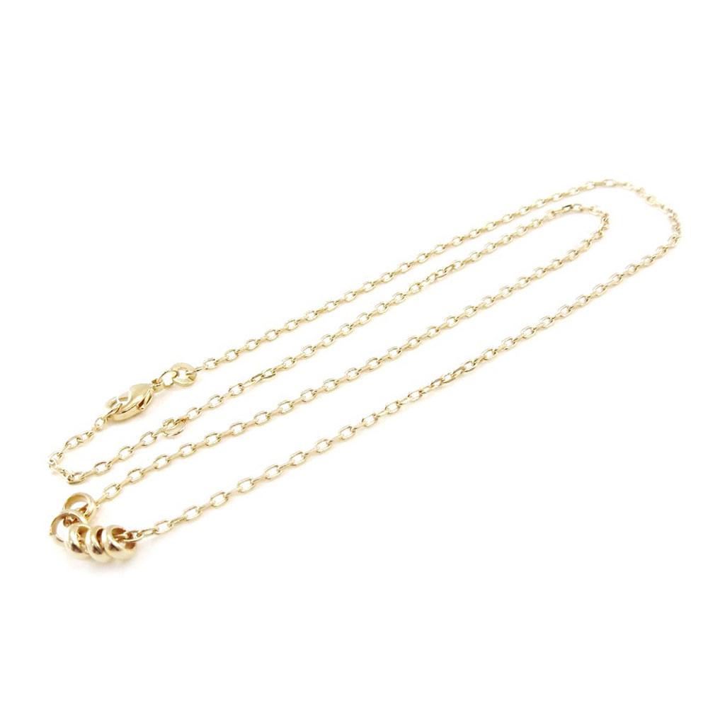 Les Trésors De Lily [J0079] - Позолоченное колье «Хореография» - 15x4 мм