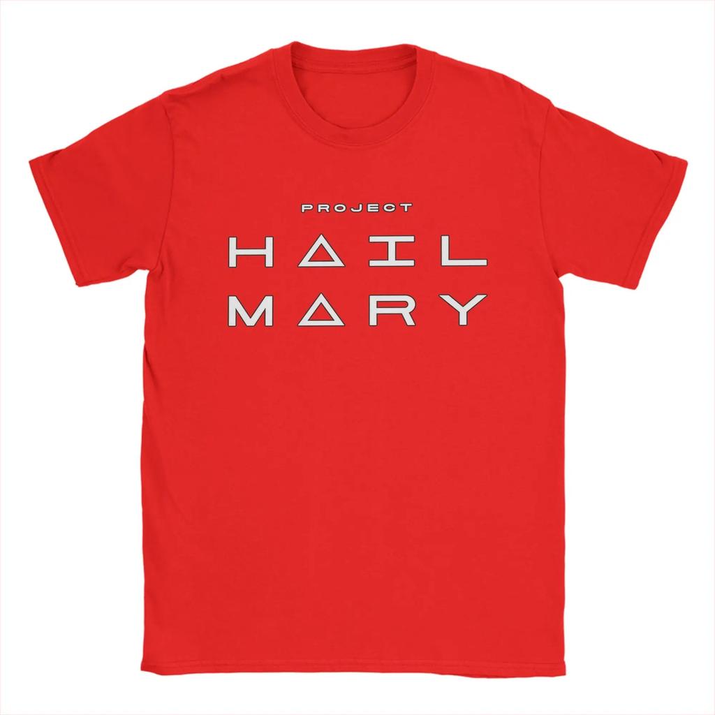 2026 Summer Amazing Project Hail Mary Ryland Grace TShirt for Unisex Crew Neck Cotton T Shirts Bookish Short Sleeve Tee Shirt