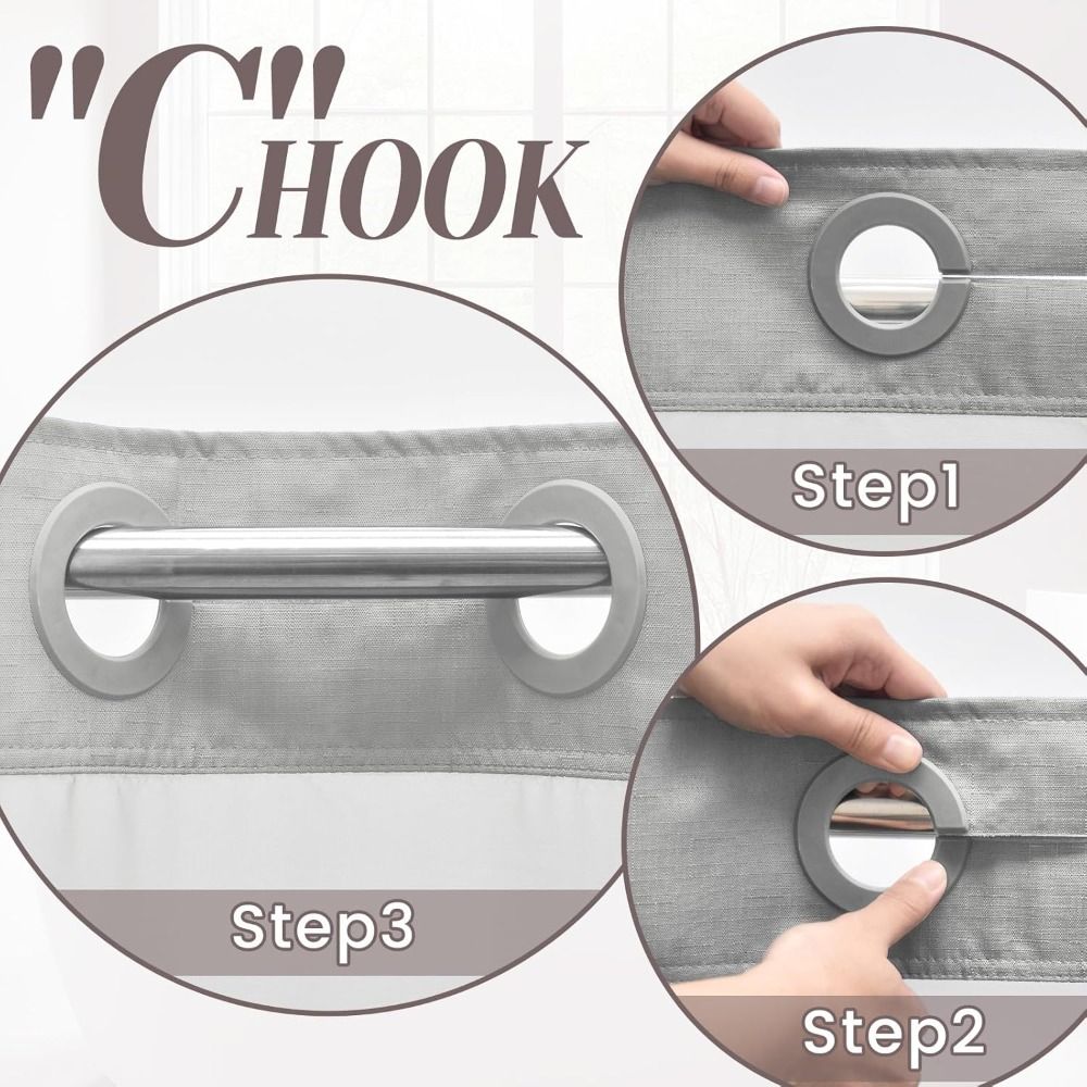 С защелкой Вкладыш Без крючков Шторка для душа с прозрачным верхним окном Покрытие для душа Ванная комната