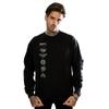 DC Comics Mens Justice League Movie Sprayed Emblems Sweatshirt