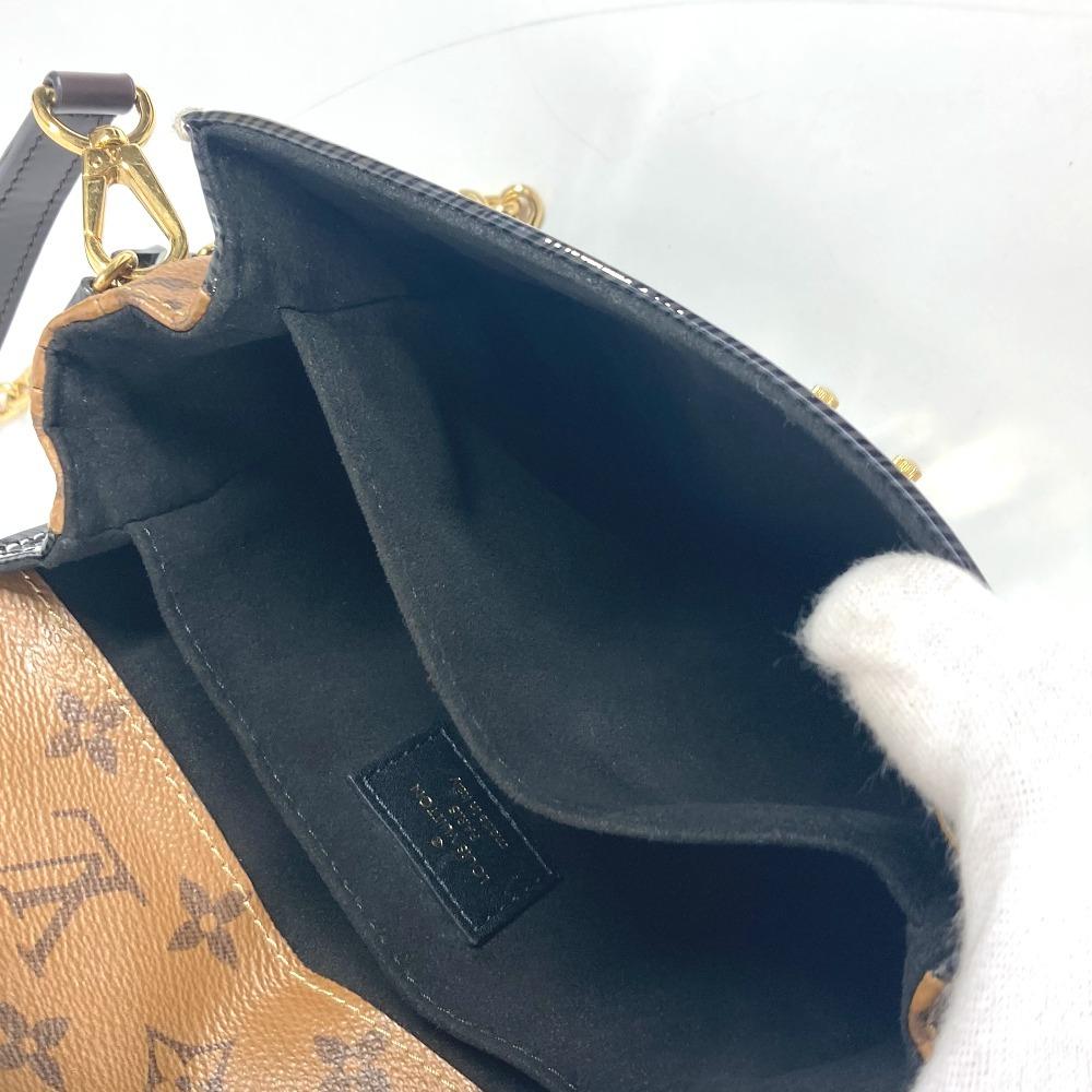 Louis Vuitton M54990 Shiny Epi Monogram Reverse Pochette-MetisMINI 3WAY Hand Bag