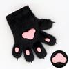 Furry Cosplay Costume Gloves Cartoon Puppy Claw Mittens Cute Plush Cat Paw Gloves  Gifts