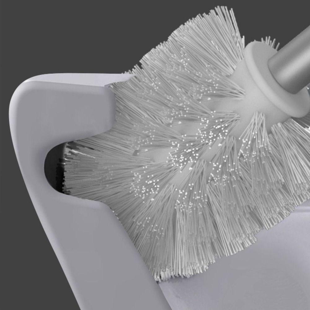 Щетка для чистки унитаза с длинной ручкой, настенные инструменты для чистки ванной комнаты, держатели для туалетных щеток