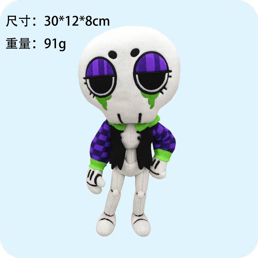 Кукла Плюшевая Денди'С Ворлд Гурди Аниме Тематическая Милая Игрушка Подарок на Хэллоуин Рождество Мягкое Животное Коллекционное Для Всех Возрастов