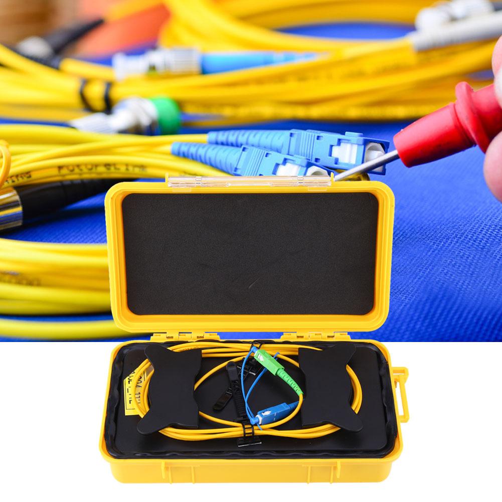 OTDR Launch Cable Box Sc UPCSc APC SM 2 км Устранитель мертвых зон Оптоволоконное кольцо