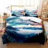 Mountains and Rivers Bedding Set Duvet Cover Set 3d Bedding Digital Printing Bed Linen Queen Size Bedding Set Fashion Design