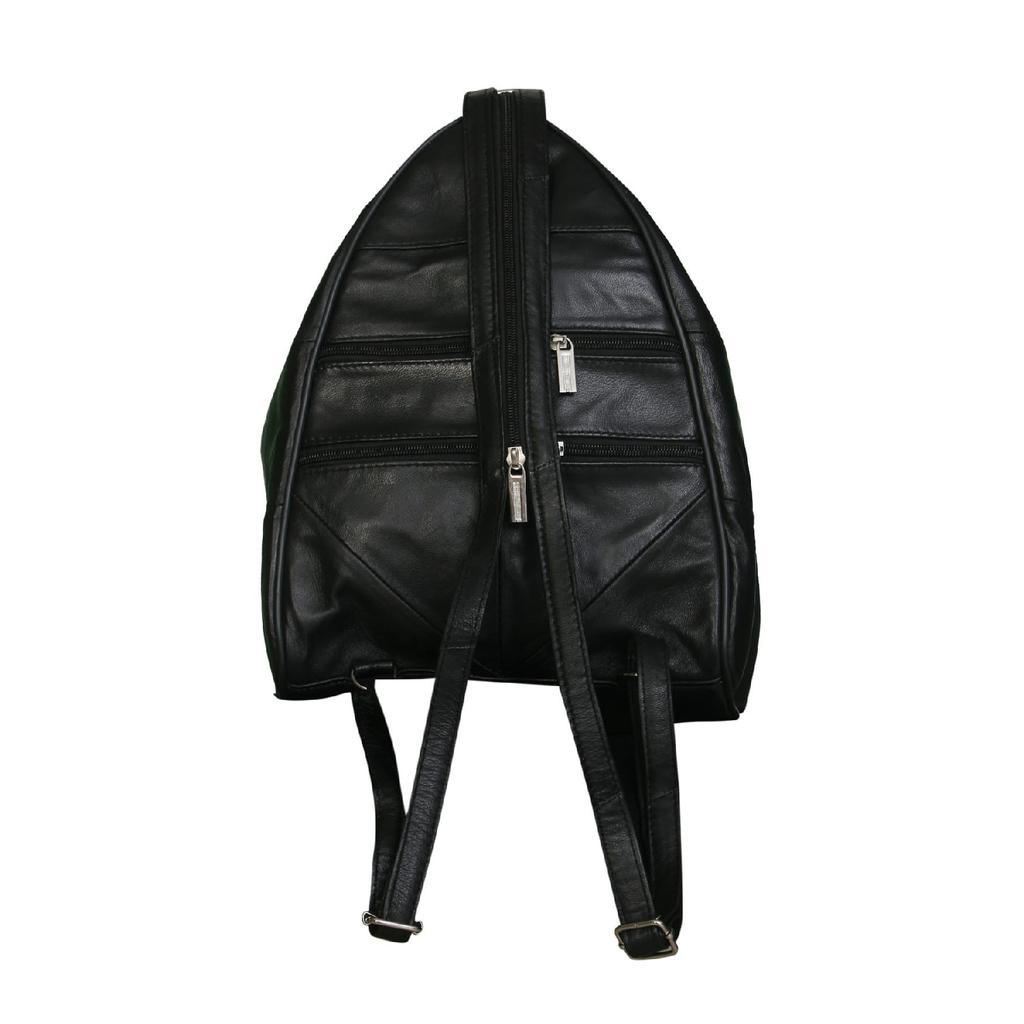 Бордово-красный рюкзак из натуральной кожи Monkey Model