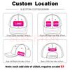 SLECKTON Custom Cap Logo Embroidery Retro Baseball Cap для мужчин и женщин DIY Design Letter Hat Customize Graphic Print Wholesale