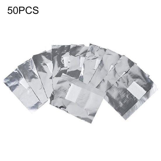 50 шт./100 шт. средства для снятия ногтей. Эффективные и экологически чистые фольгированные обертывания. Средства для снятия ногтей для легкого удаления гель-лака.