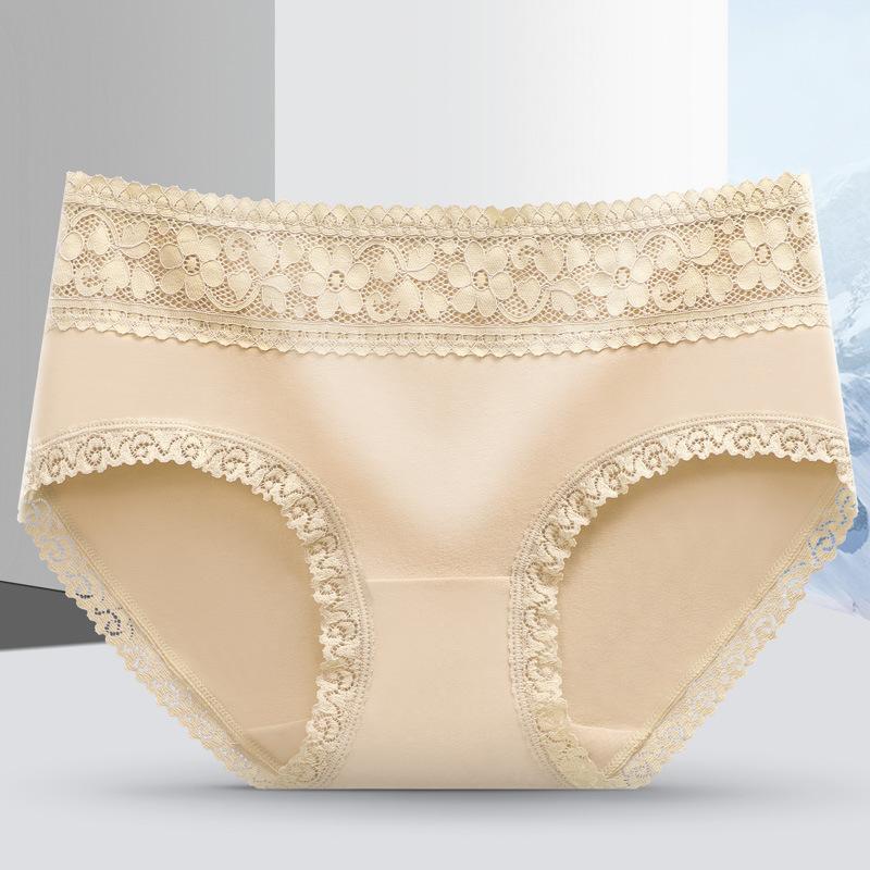 Дышащее женское нижнее белье из чистого хлопка, приятное для кожи, со средней талией, однотонное, сексуальное, кружевное, удобные женские трусики с треугольными чашечками