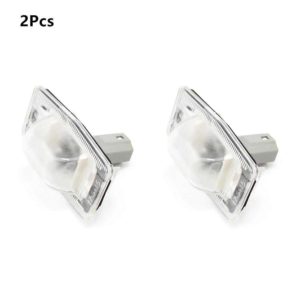 2Pcs License Plate Lamp Light For Ford Escape 01-07, Mazda Miata 99-05 MPV 00-06