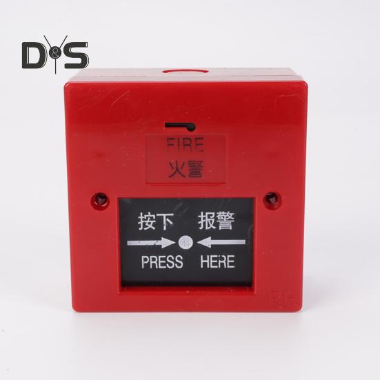 Manual Call Point Alarm Strike Type Electric Bell 100dB Loud Volume Design Easy Installation Compact Internal Strike Alarm Bell