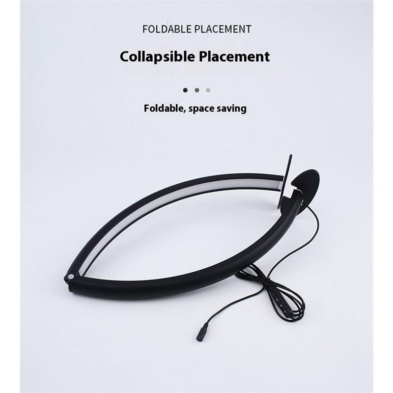 31-дюймовая светодиодная лампа для красоты на полмесяца, U-образная лампа для маникюра в американском стиле, напольная лампа для защиты глаз, косметическая лампа для татуировок, оптовая продажа