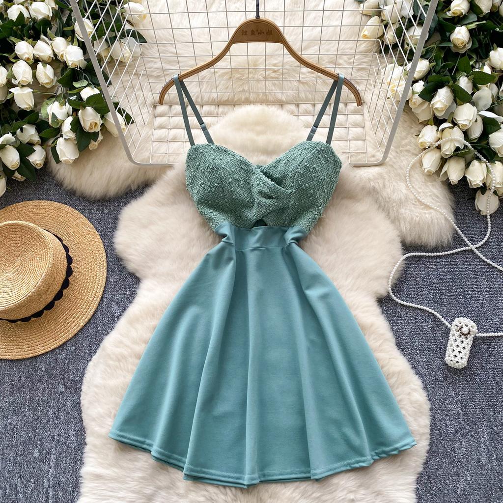 Летние женские V-образный вырез сексуальные бретельки мини короткие сексуальные клубные вечерние платья