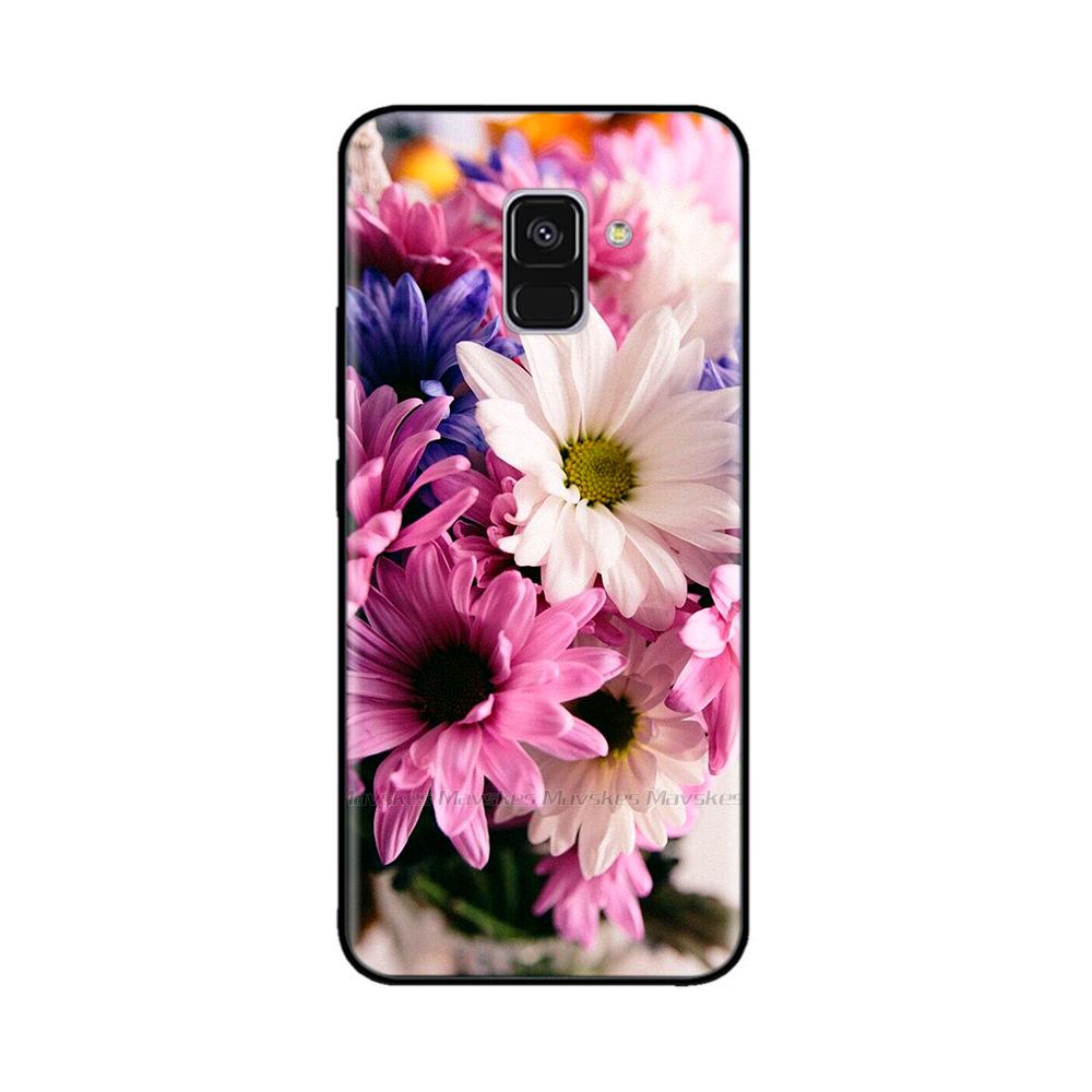 Чехол для Samsung Galaxy A8 2018 Мягкий ТПУ Задняя крышка телефона Для Samsung A8 Plus 2018 A730 Чехол GalaxyA8 A 8 Силиконовый бампер Coque