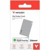 Verbatim My Finder Card MYFCR-01S Bluetooth NFC locator for Apple silver