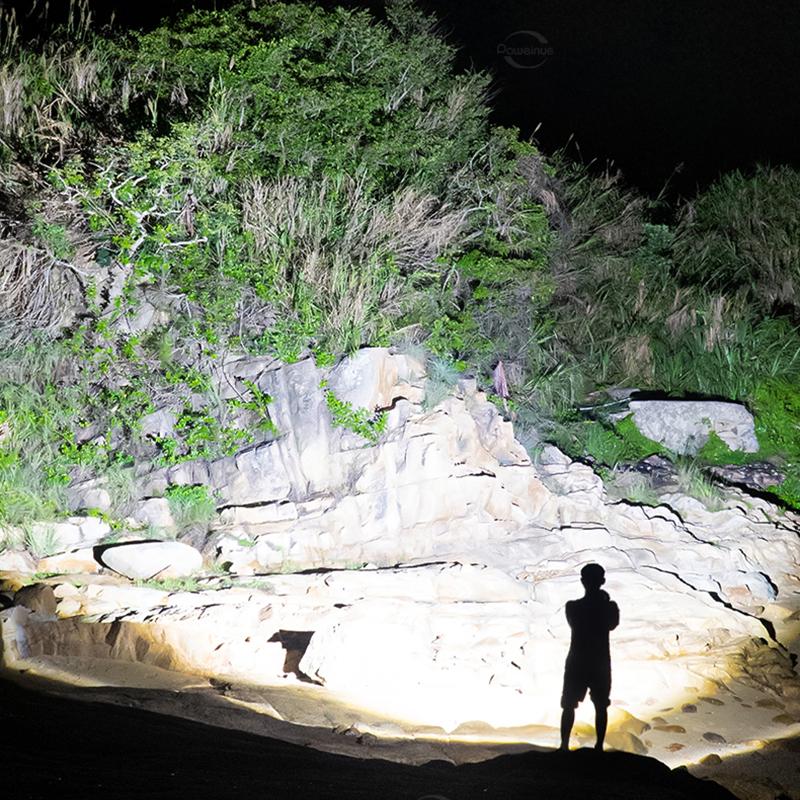 Супер XHP120 Мощный светодиодный фонарик Мощный фонарик Перезаряжаемый фонарик 18650 Usb Лампа для кемпинга