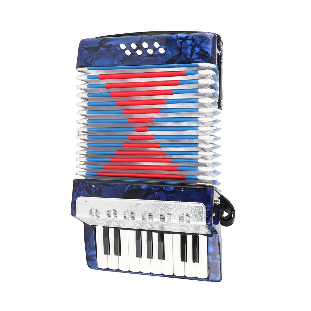 Bass Piano Accordion 17 Key Accordion Teaching Training Interest Cultivation Musical Instrument for Children Children Accordion