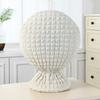Bubble Grid Fan Protective Cover Solid Color Fan Grid Cover Portable Fan Storage Cover  Indoor