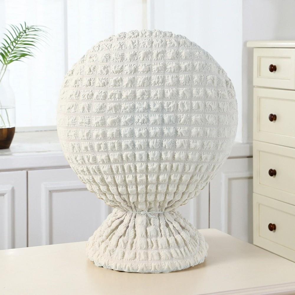 Bubble Grid Fan Protective Cover Solid Color Fan Grid Cover Portable Fan Storage Cover Indoor