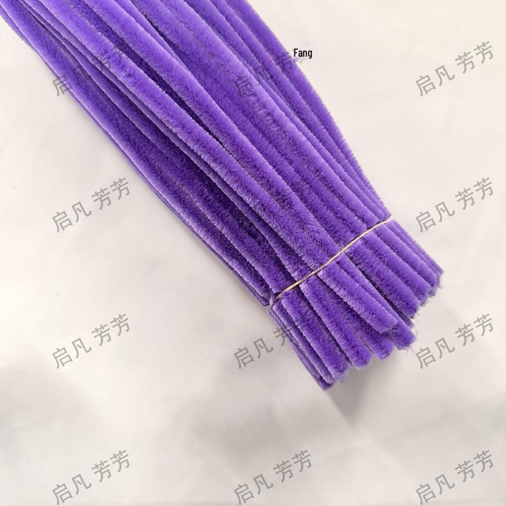 8mm Macaron Color Encrypted Twist Ties Chenille Stems for DIY Toys
