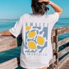 Limoncello Shirt, Italian Summer Amalfi Coast Shirt, Citrus La Dolce Vita Shirt, Tomato Girl Summer, Ciao Bella Italy Shirt, Back Print Tee