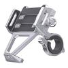 Motorcycle Phone Holder Handlebar Mounted Cellphone Cradles Shockproof Stand Holder for Scooter Bike 360 Degree Rotating