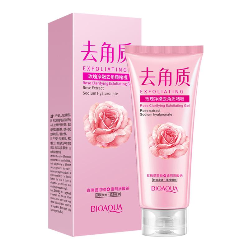 Огуречный гладкий отшелушивающий гель Глубоко очищающий эксфолиатор для удаления мертвых клеток кожи Осветляющий уход за кожей