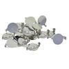 20 Pieces Round Brooch Base Blank Tray Safety Pins Bronze